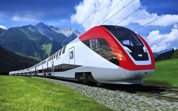 Swissgrand tours, Viaje en tren por Suiza